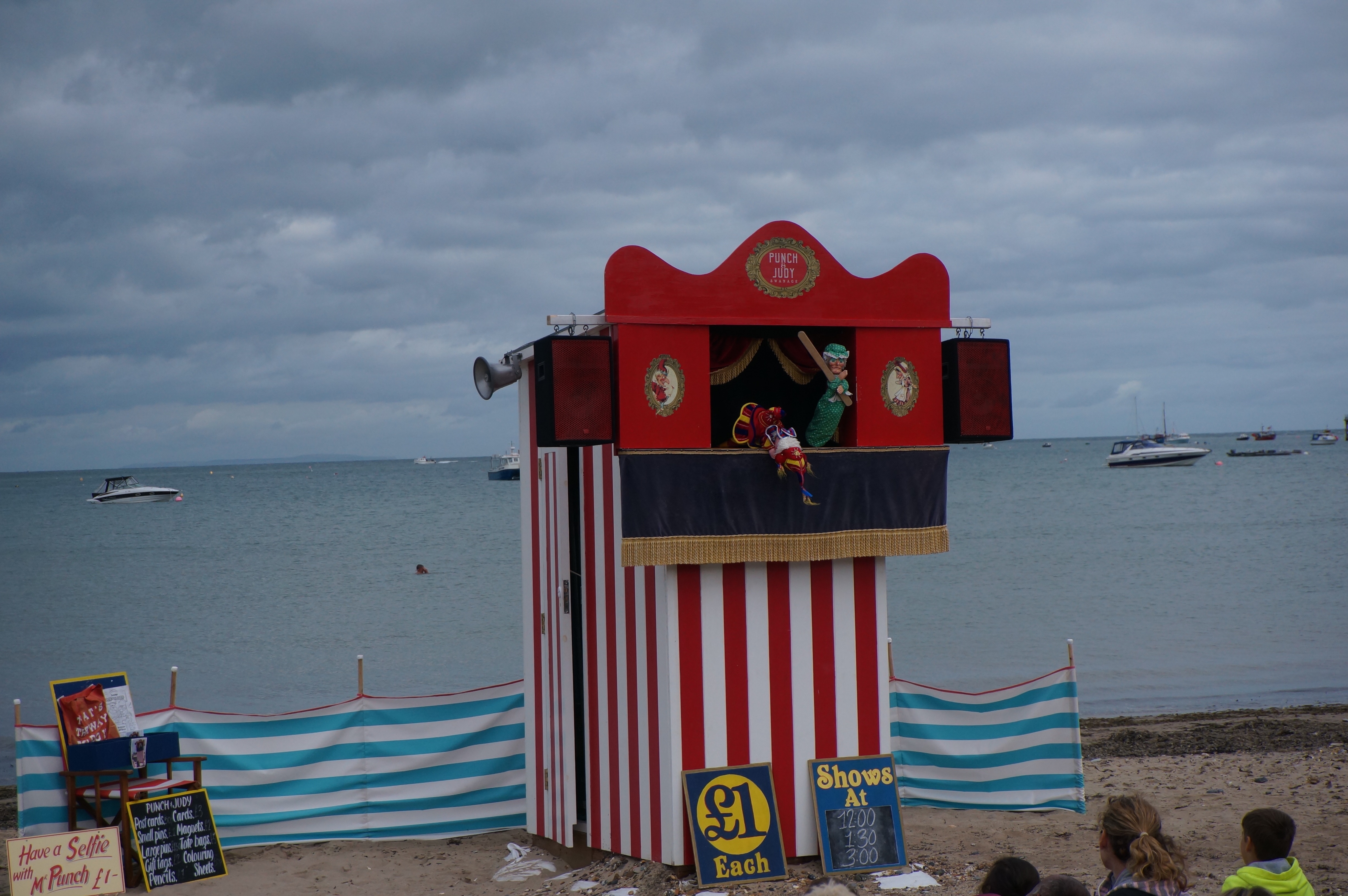 Even Punch and Judy are back!